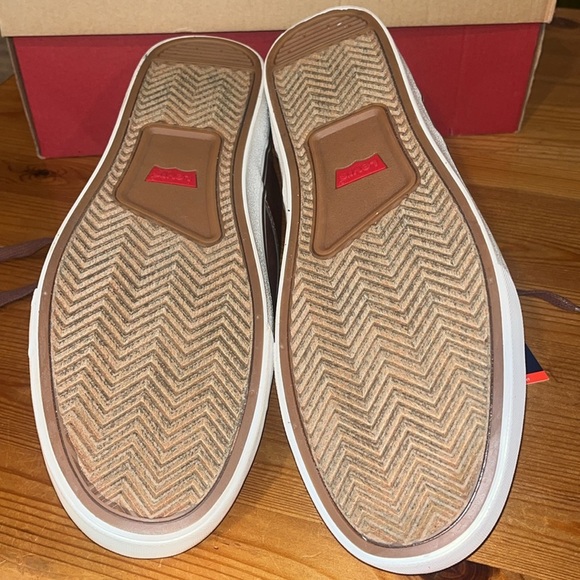 Levi's Casual Shoes Sneakers Ethan Napa dark brown nwt size 10.5 - Picture 8 of 12
